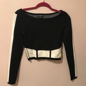 Bebe crop top 🕷